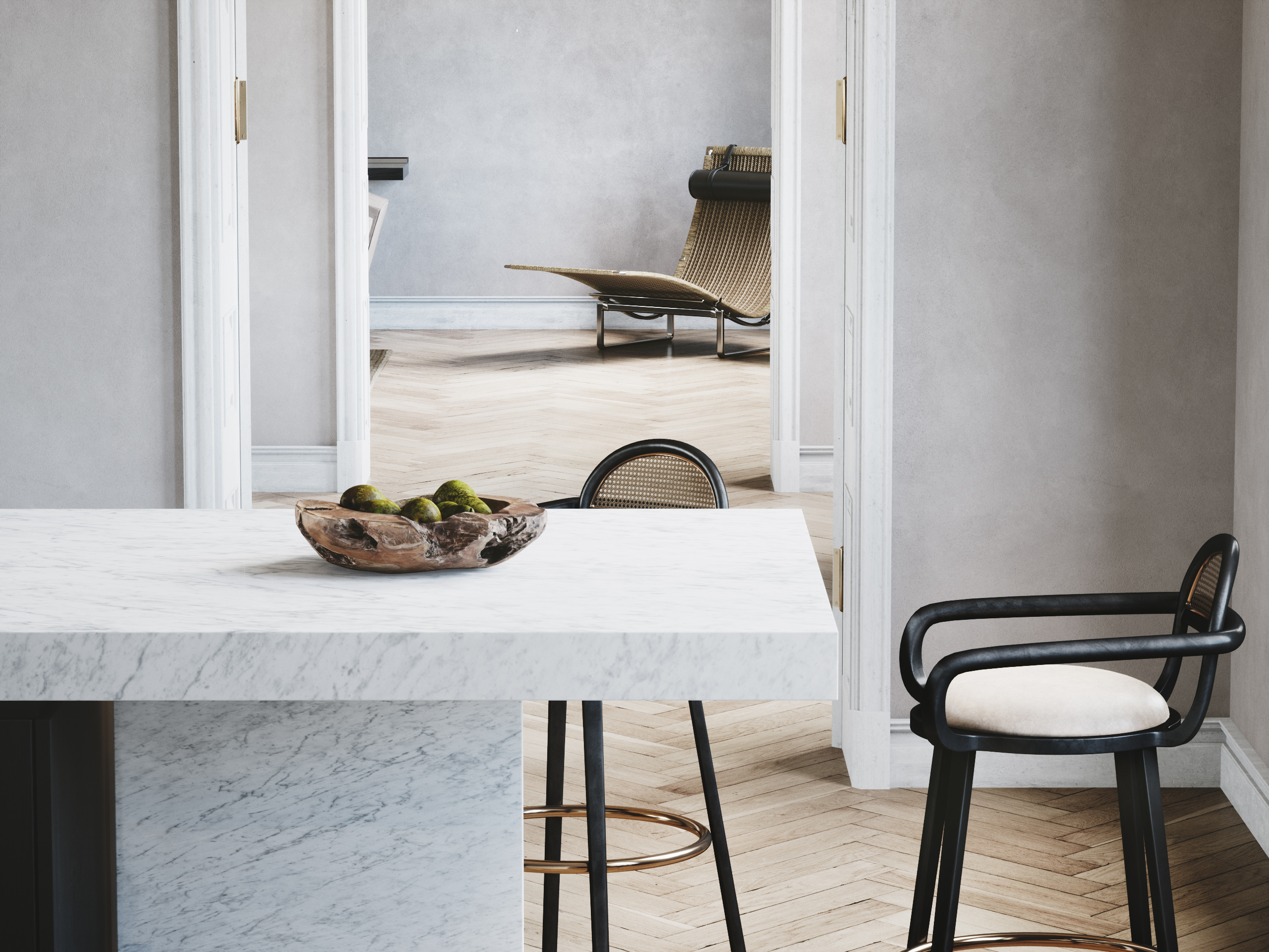 "aTng 糖"模型支持的现代厨房设计-9