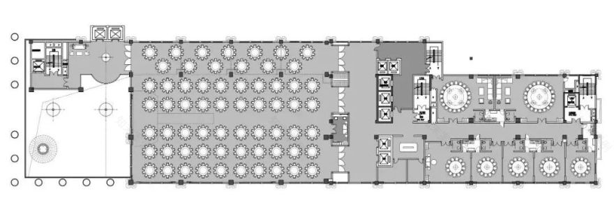 壹万平米法式宴会餐厅,极致浪漫的空间设计-30
