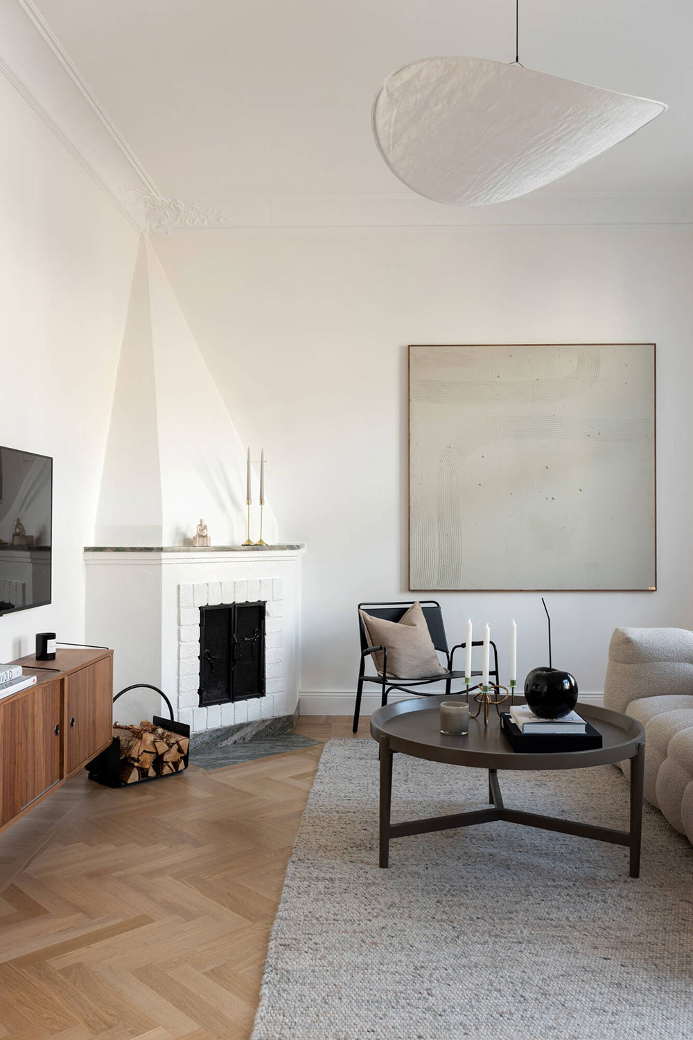 斯德哥尔摩优雅北欧风格公寓-16