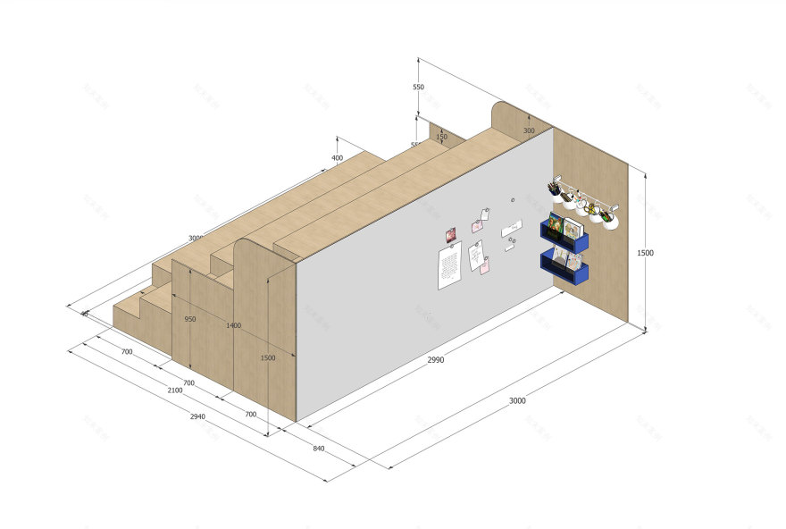 寄宿学校娱乐空间设计丨俄罗斯丨Liya Stavitskaya-35