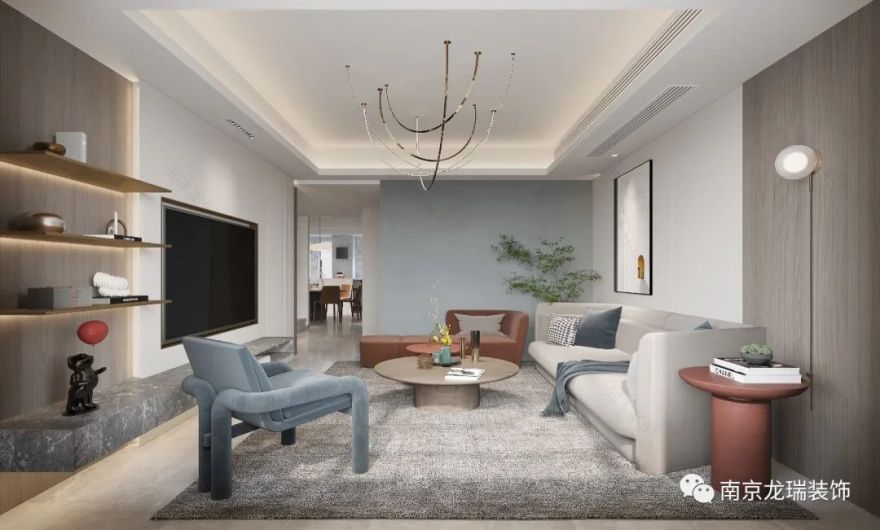 简约风格别墅设计丨龙瑞原创空间-30