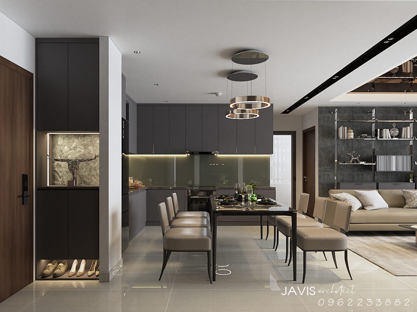 13945. Free Sketchup Apartment Interior Model Download-2