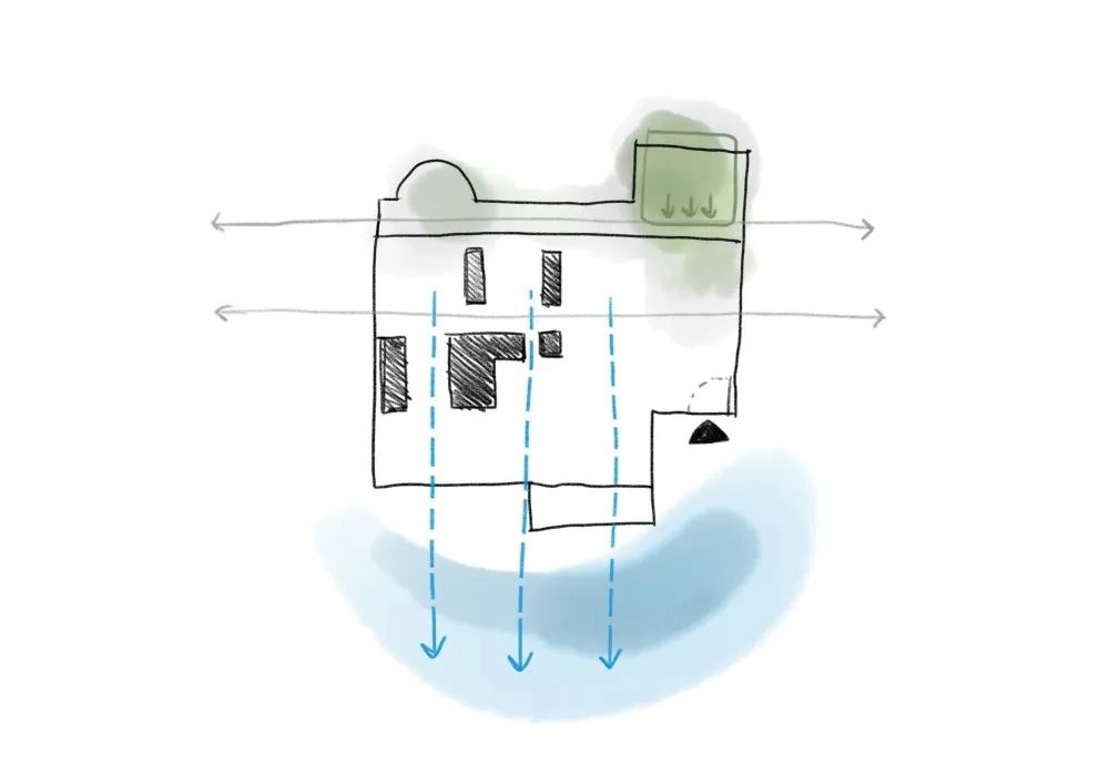 靠海老屋的流动空间设计-8