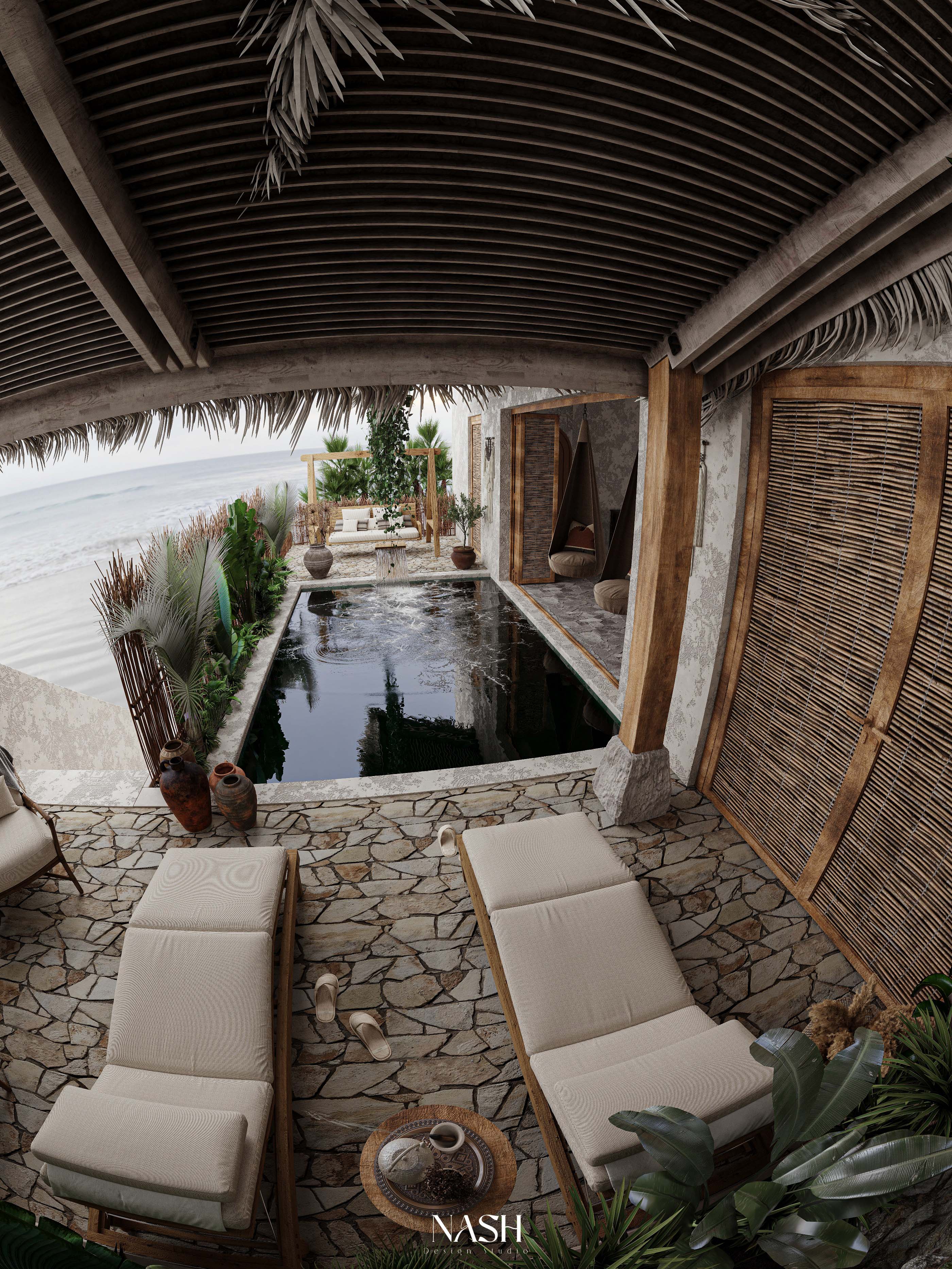 桑蒂别墅——巴厘岛小屋的外观丨埃及丨NASH STUDIO-20
