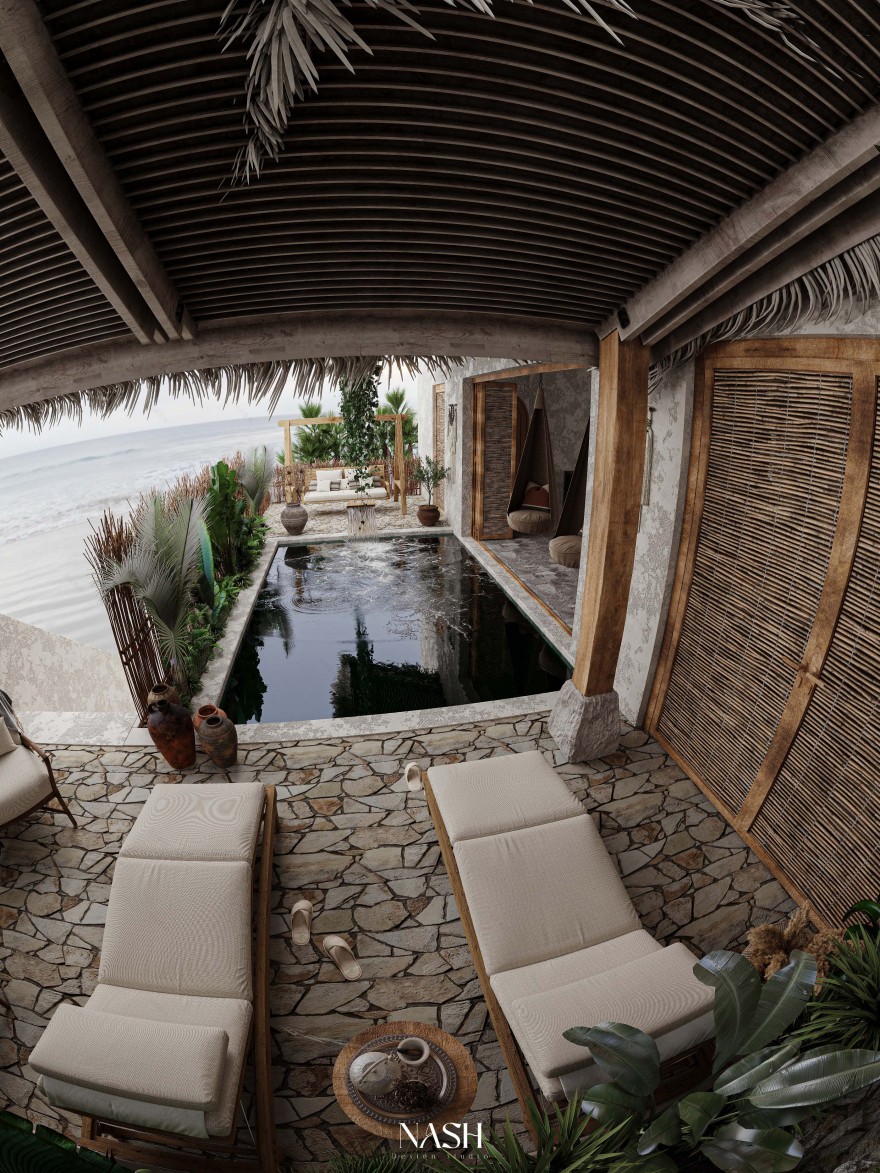 桑蒂别墅——巴厘岛小屋的外观丨埃及丨NASH STUDIO-20