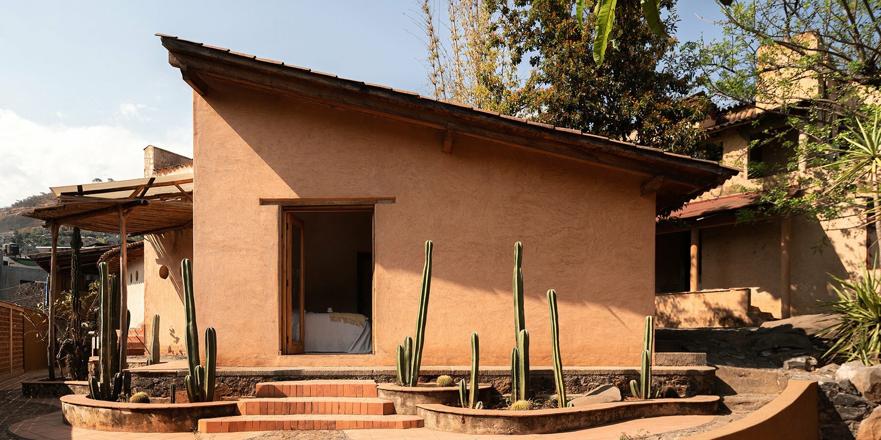 墨西哥 Casa Corsal | 融合传统与现代的乡村度假别墅-0