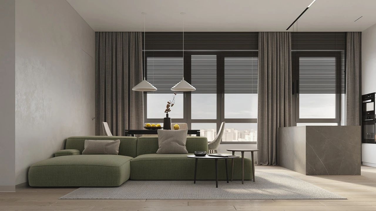 现代简约北欧风家居空间设计丨俄罗斯丨Aspecta Studio-4