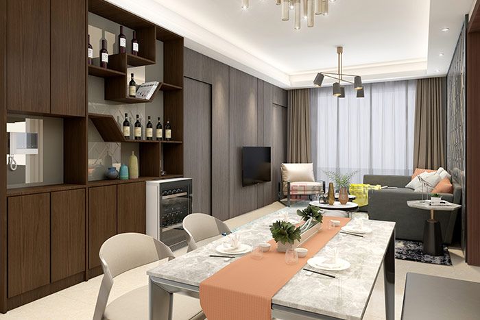 小户型客厅收纳设计,美观实用又省空间-52