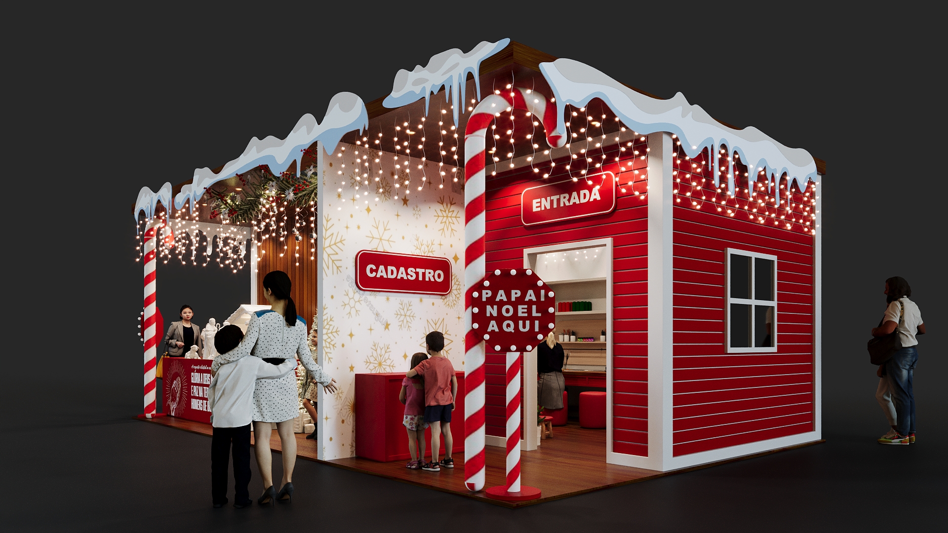 Andorinha Hiper Center | Ativação de Natal 2025-1