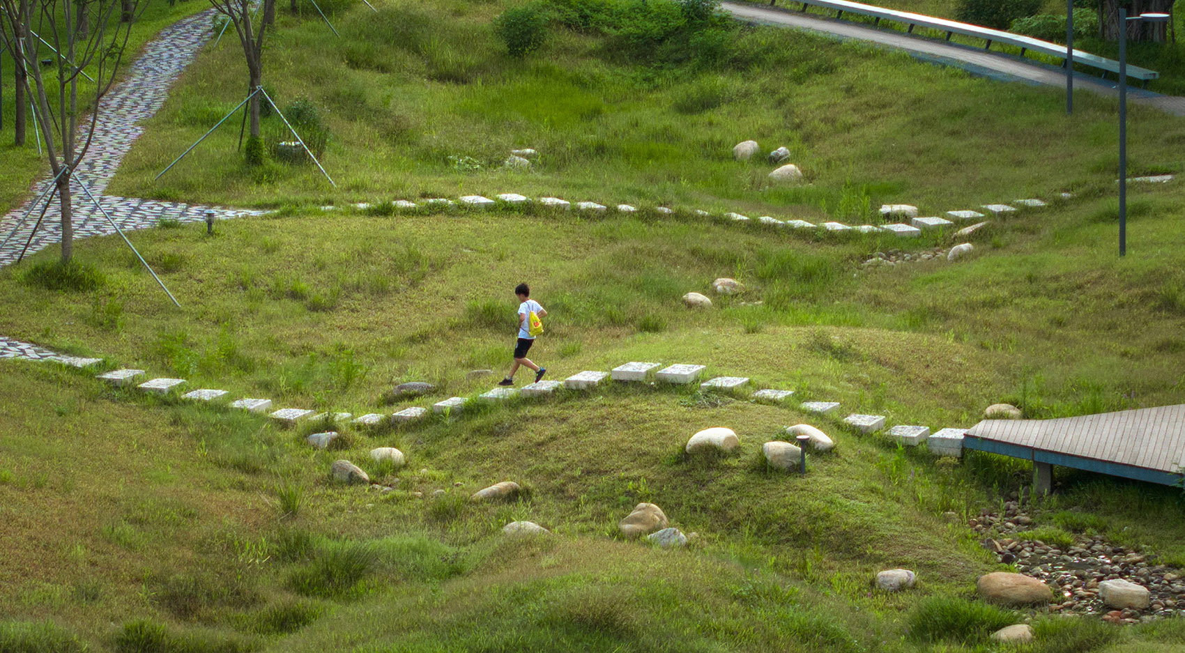 重焕生机的土地·深圳光明虹桥1958生态公园丨中国深圳丨自组空间-25