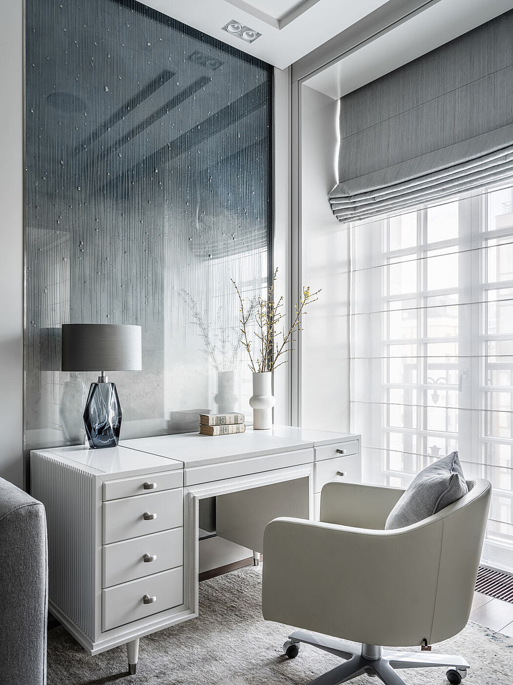 白色与中性公寓丨O&A London-14