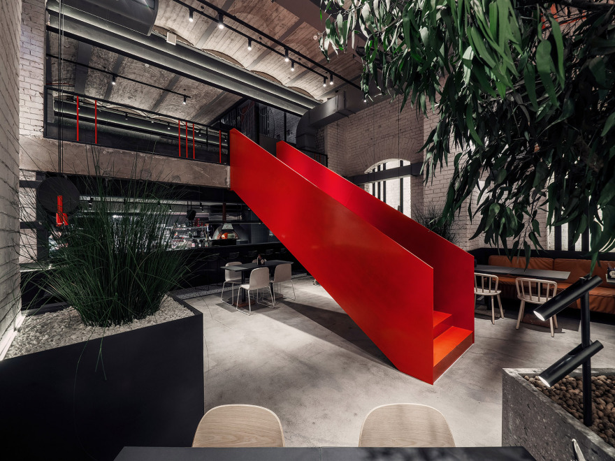 Pizza 22披萨店,莫斯科 / Architecture bureau DA-3