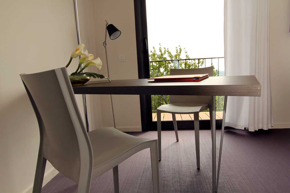 Hôtel La Montagne de Brancion - Aménagement chambres hôtel et salle de restauration | Poitoux-6