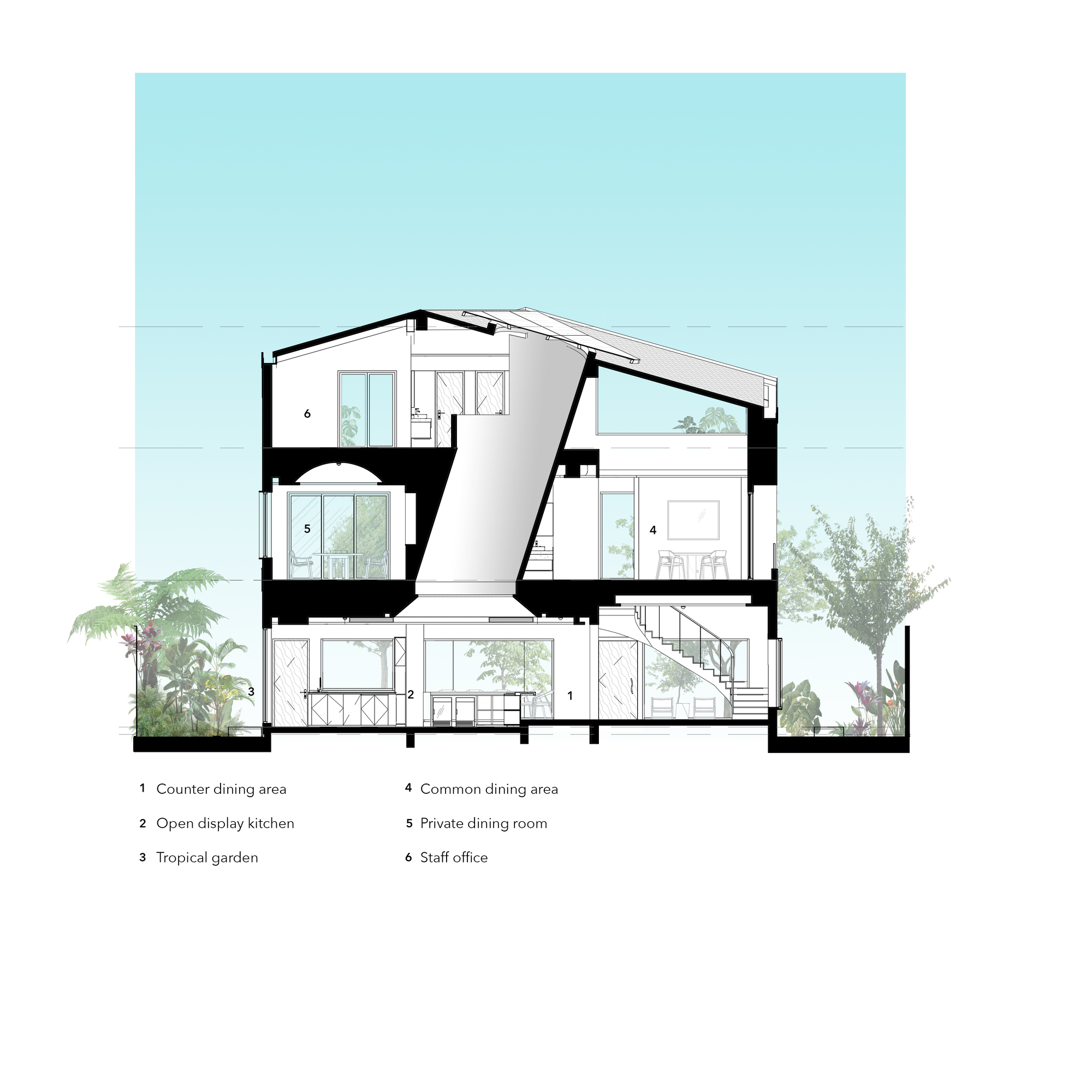 西尔餐饮丨越南胡志明市丨EighT Architects-19