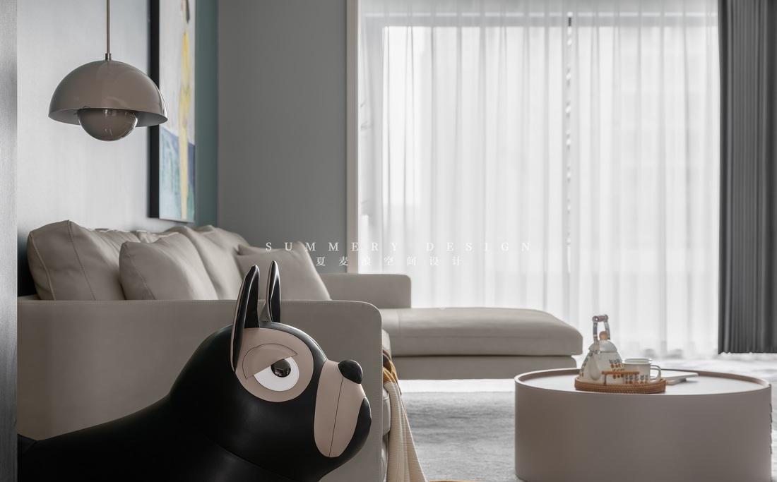 西安 90㎡现代简约两居室设计丨中国西安丨西安夏麦浪空间设计-22