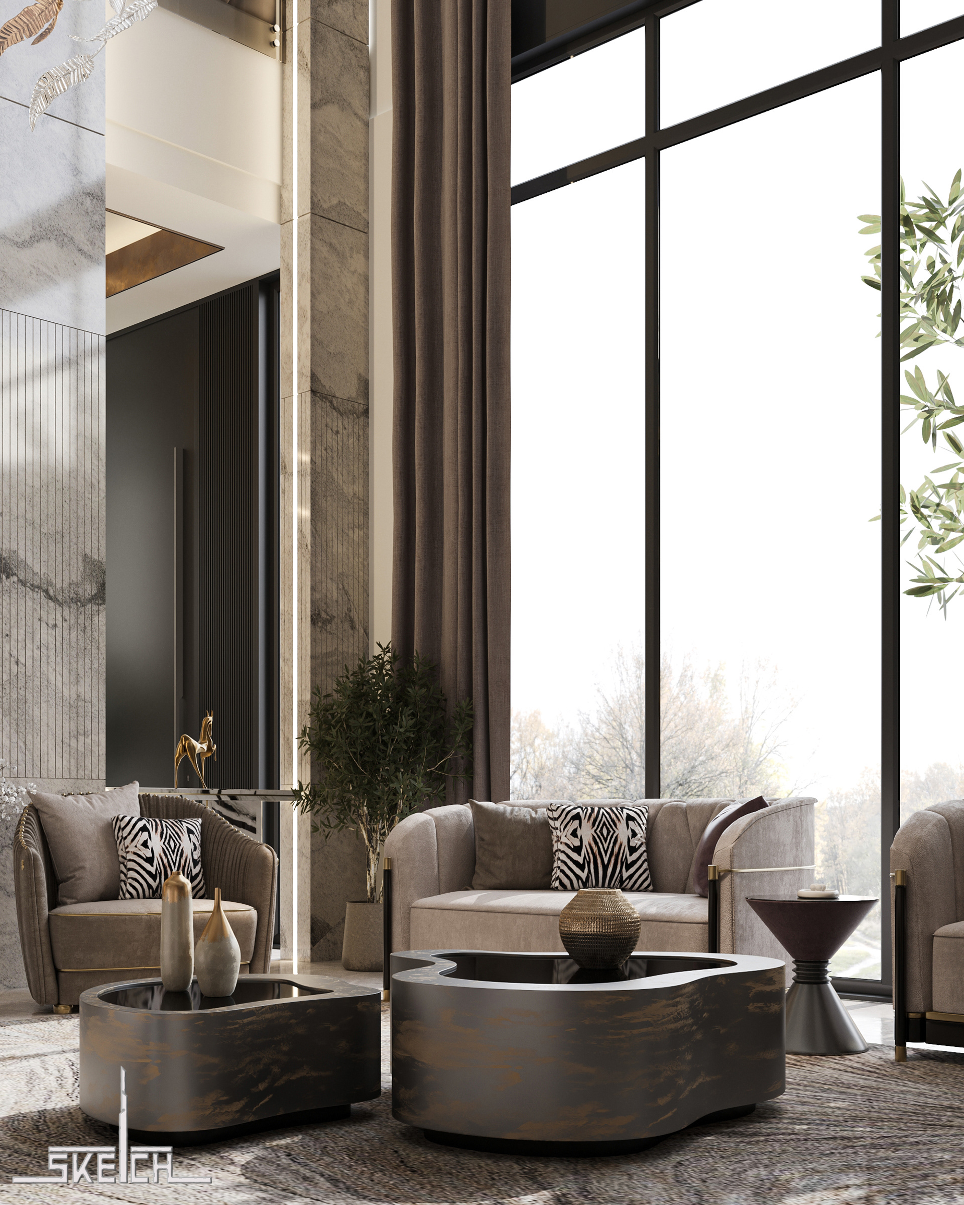 LUXURIOUS VILLA DESIGN（豪华别墅设计）丨SKETCH CONSULTANTS CO.-6