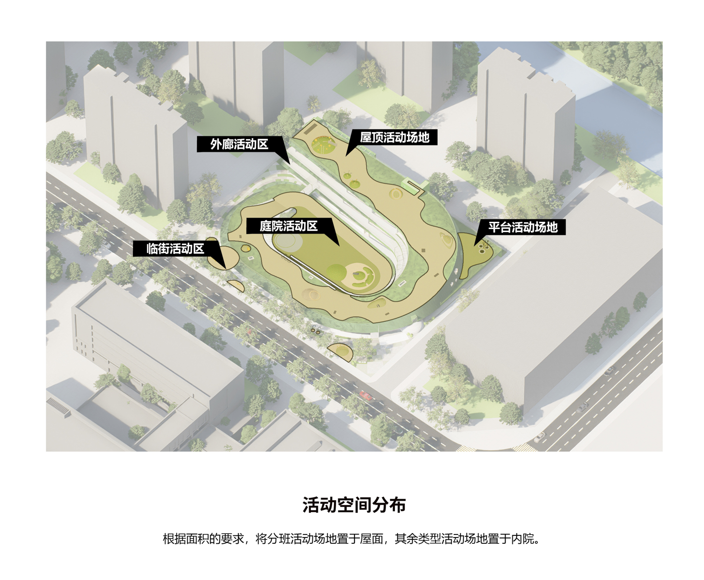 竞赛获胜方案｜奉贤新城聚秀路幼儿园 / 上海妙奇建筑设计有限公司 -4