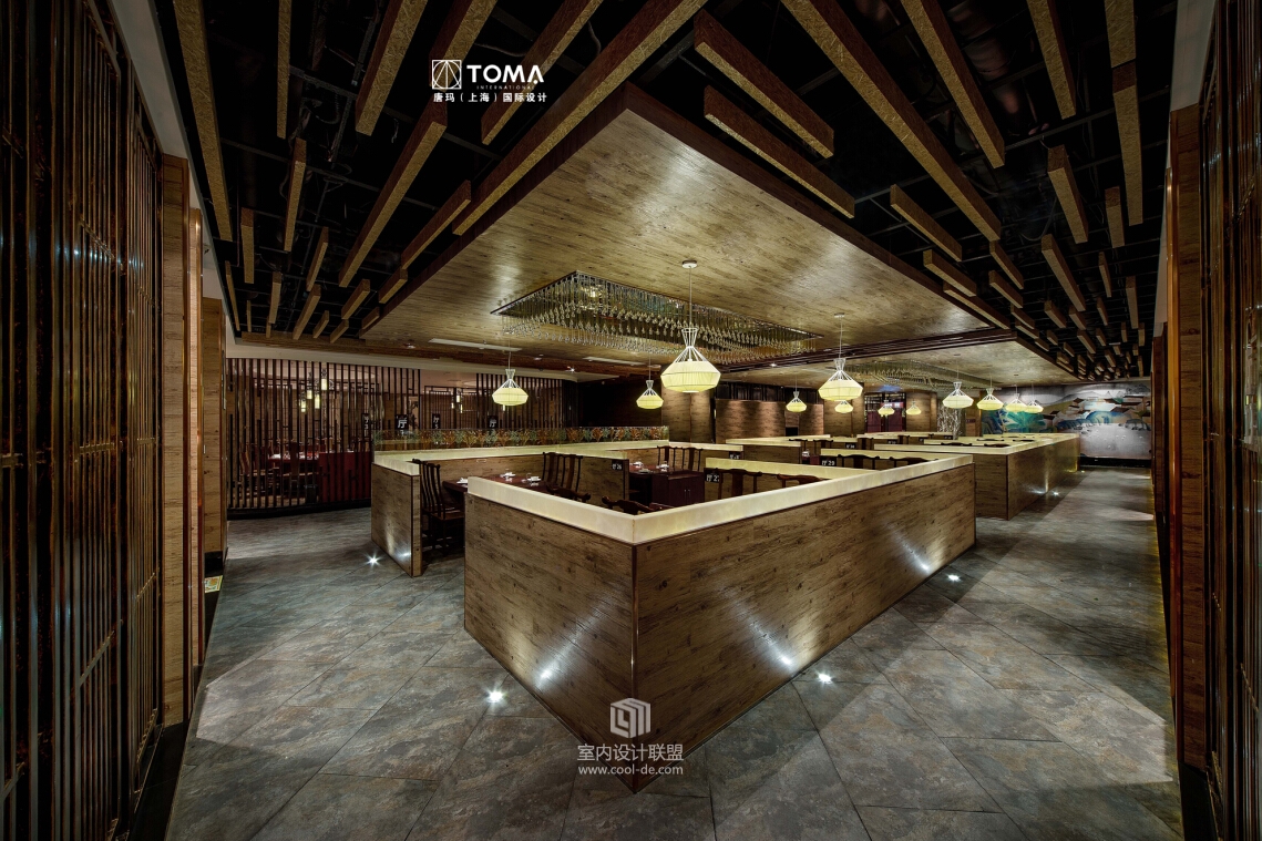 唐玛作品鉴赏：康家宴餐厅设计-3