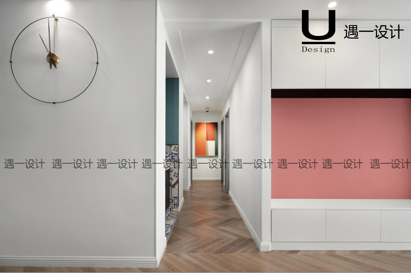 糖系治愈北欧风，启东御河湾 130㎡甜蜜空间-20