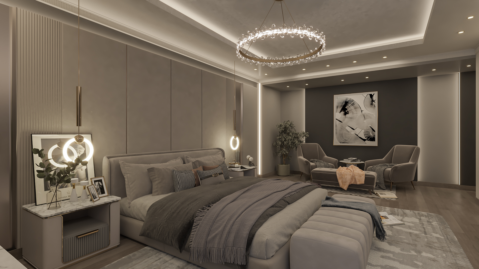 Modern Apartment at Varanda Compound Alexandria-33