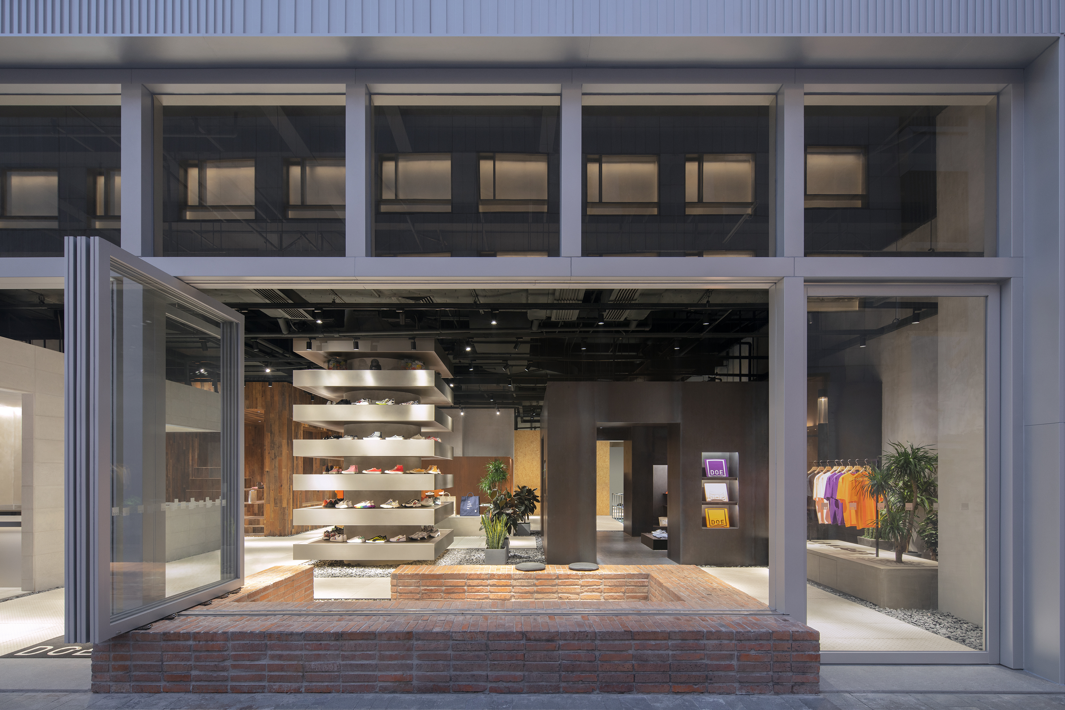 中国深圳大山顶DOE Store服装店(青山周平)B.L.U.E. Architecture Studio设计-28