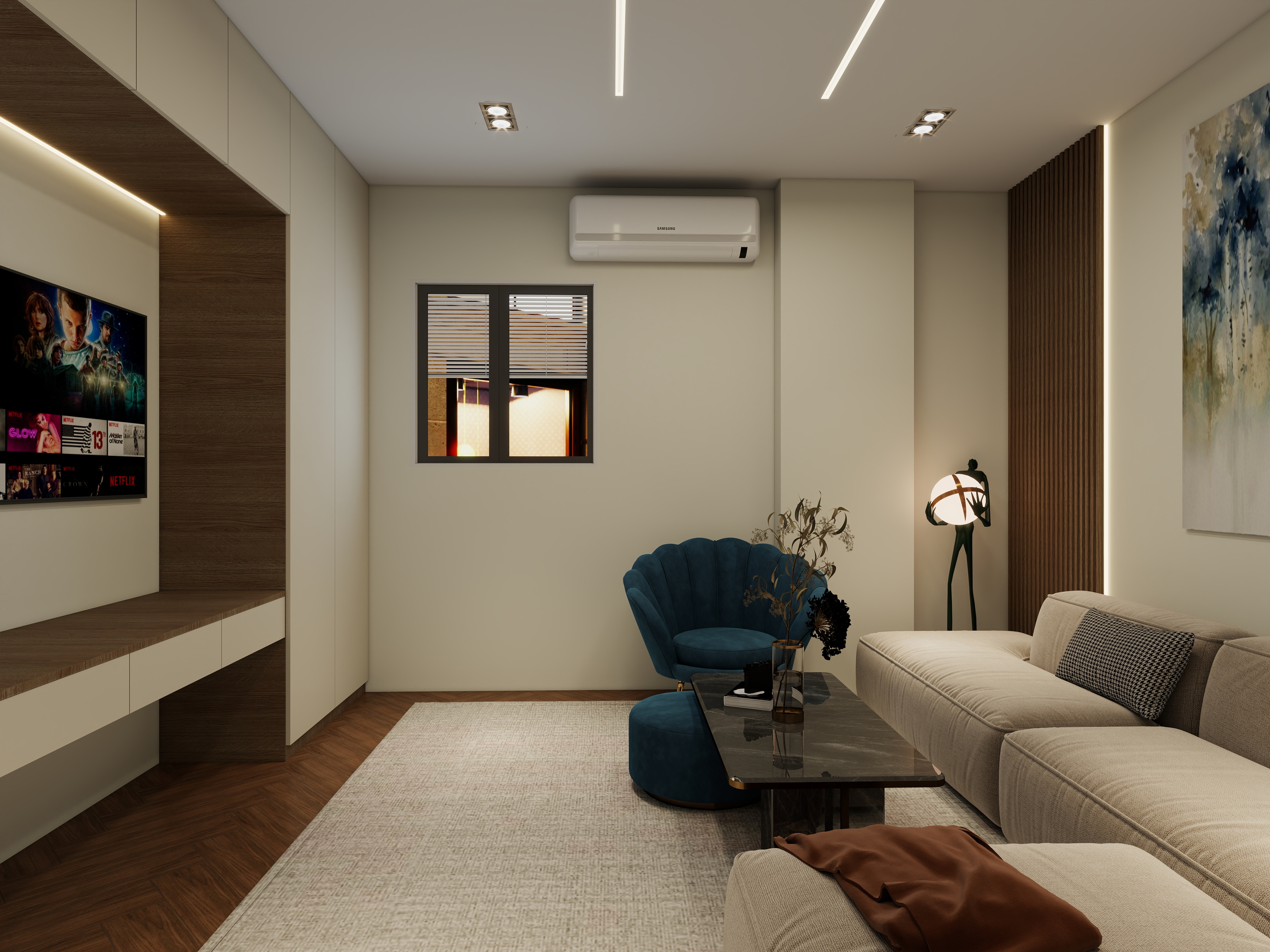 Calm & Cozy: Contemporary Living Space Design-0