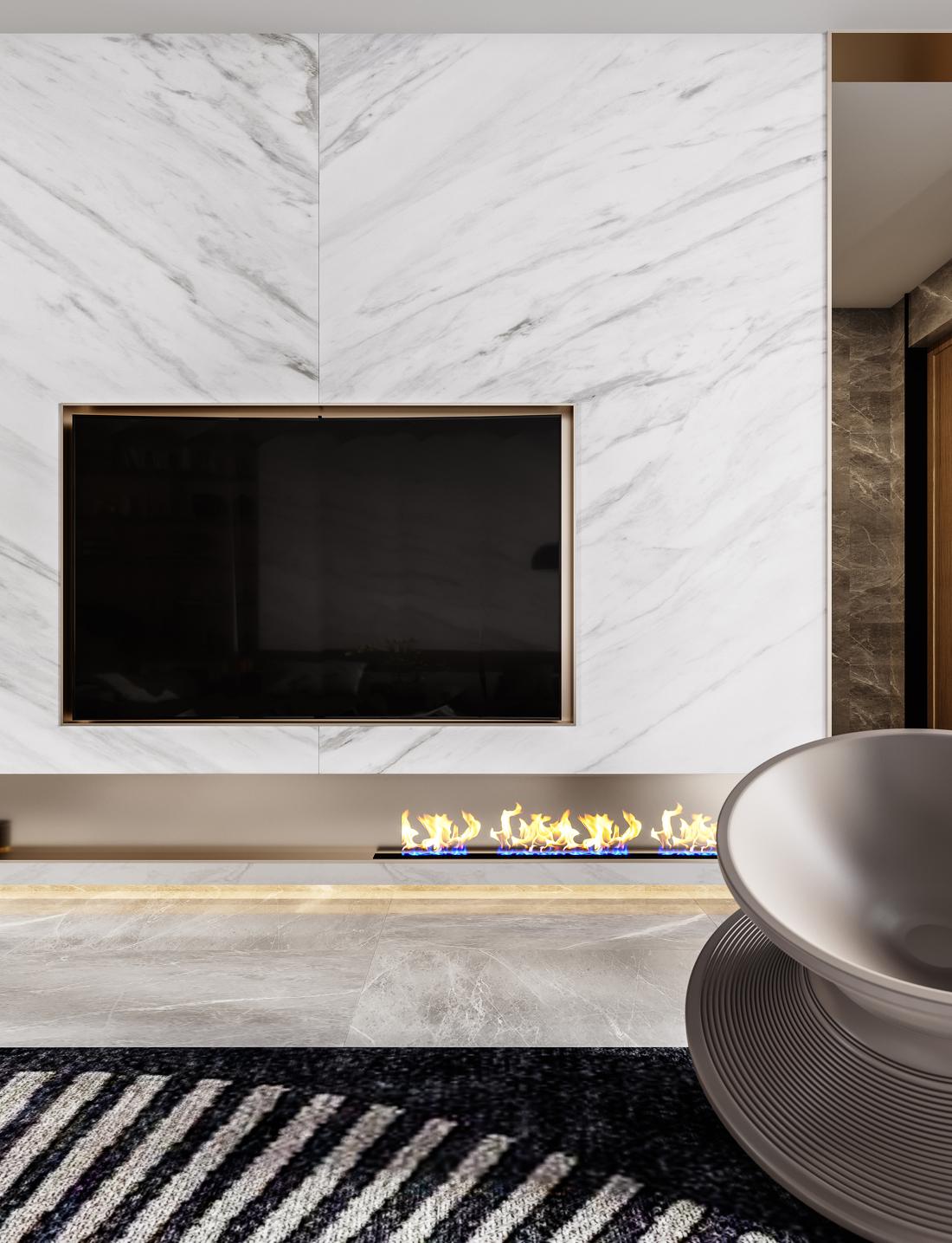 现代简约客厅设计-3