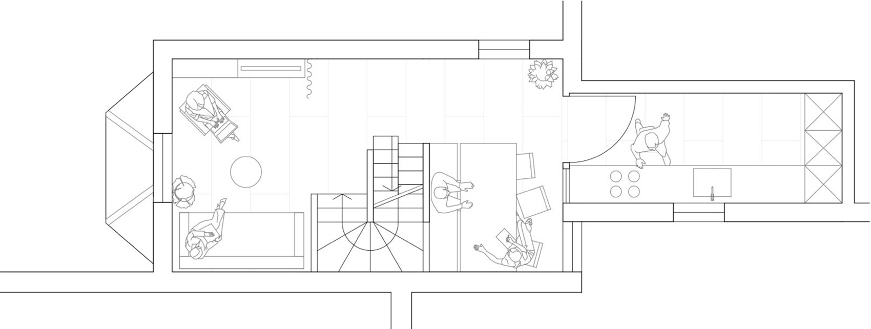 夹层公寓改造丨英国丨Office Ten Architecture-39