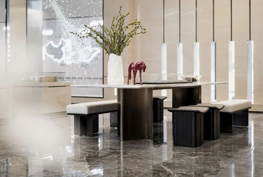 临沂中南君启销售中心与样板间丨中国临沂丨元禾大千(软装),金丰环球装饰工程(天津)有限公司(硬装)-18