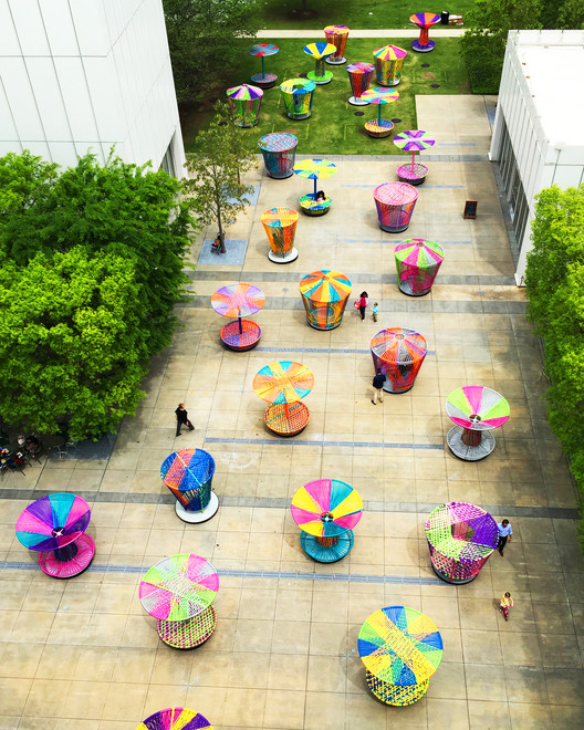 'Los Trompos'临时装置-60