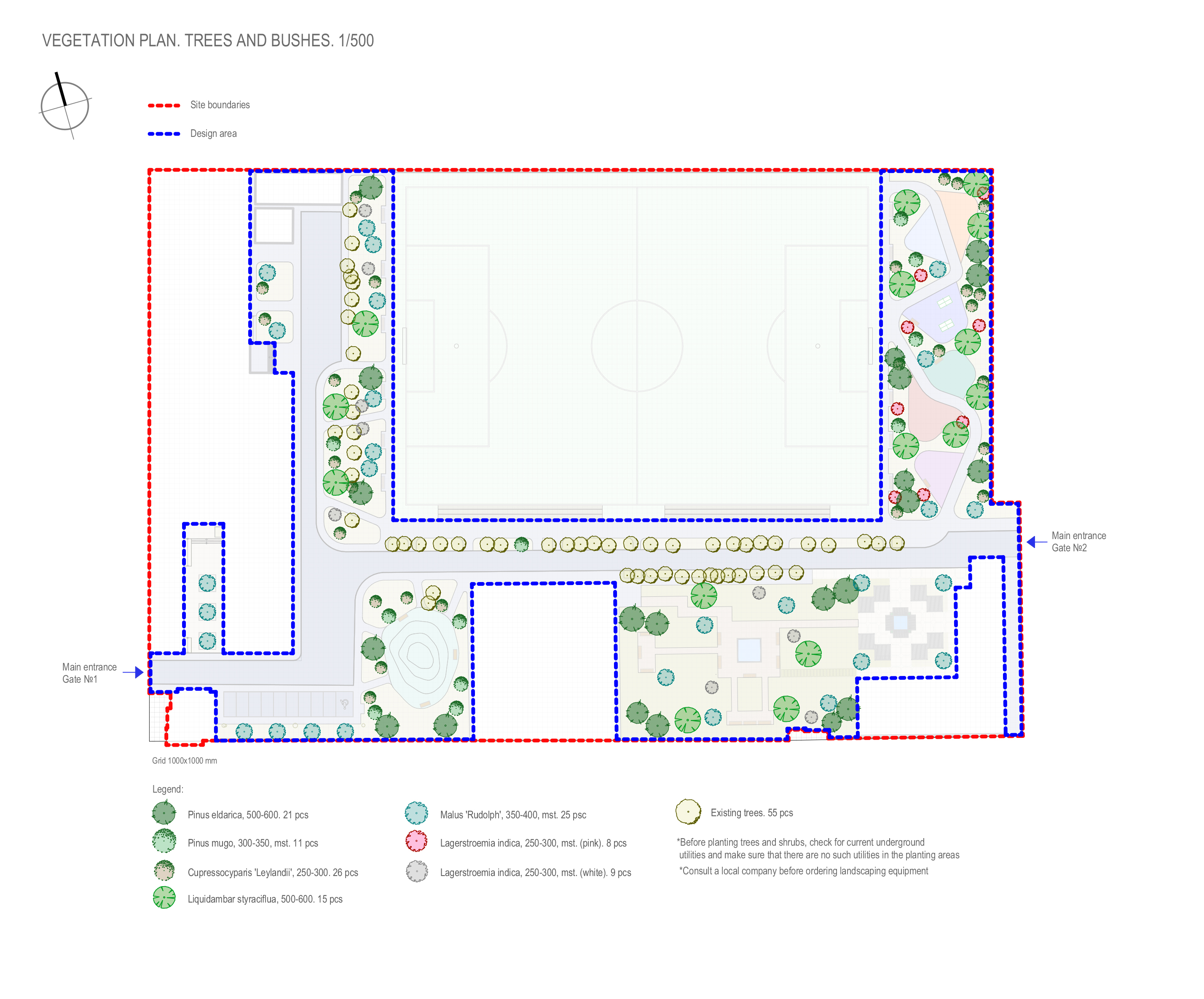 柔道联合会·训练中心丨阿塞拜疆丨Beloded Landscaping-12