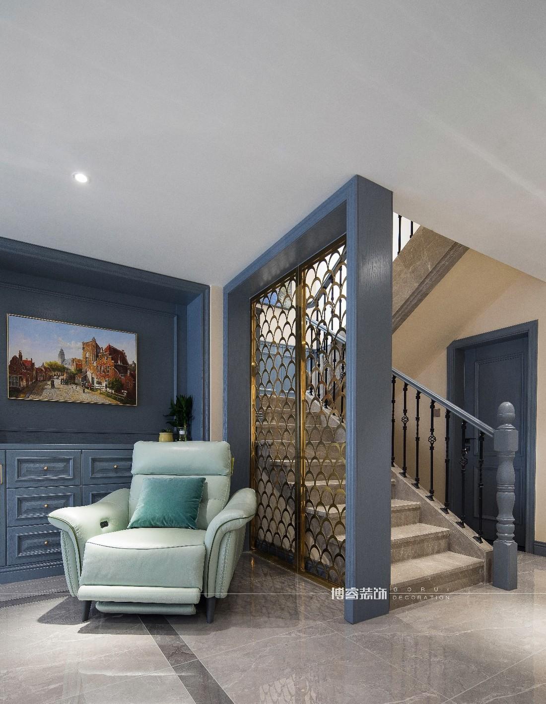 博睿设计丨别墅美式风格,纯粹美学,懂你更懂生活!-27