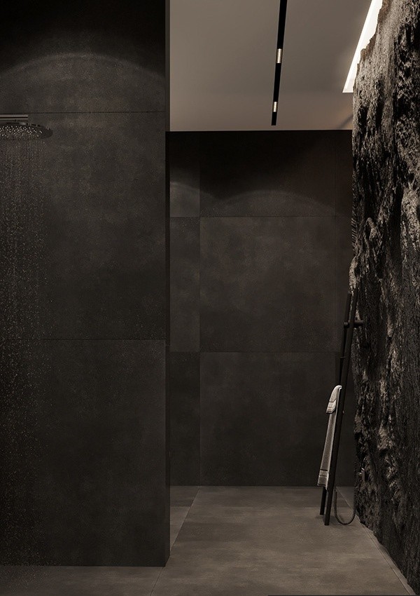 高级黑+简洁白的住宅设计--高级有范儿-22