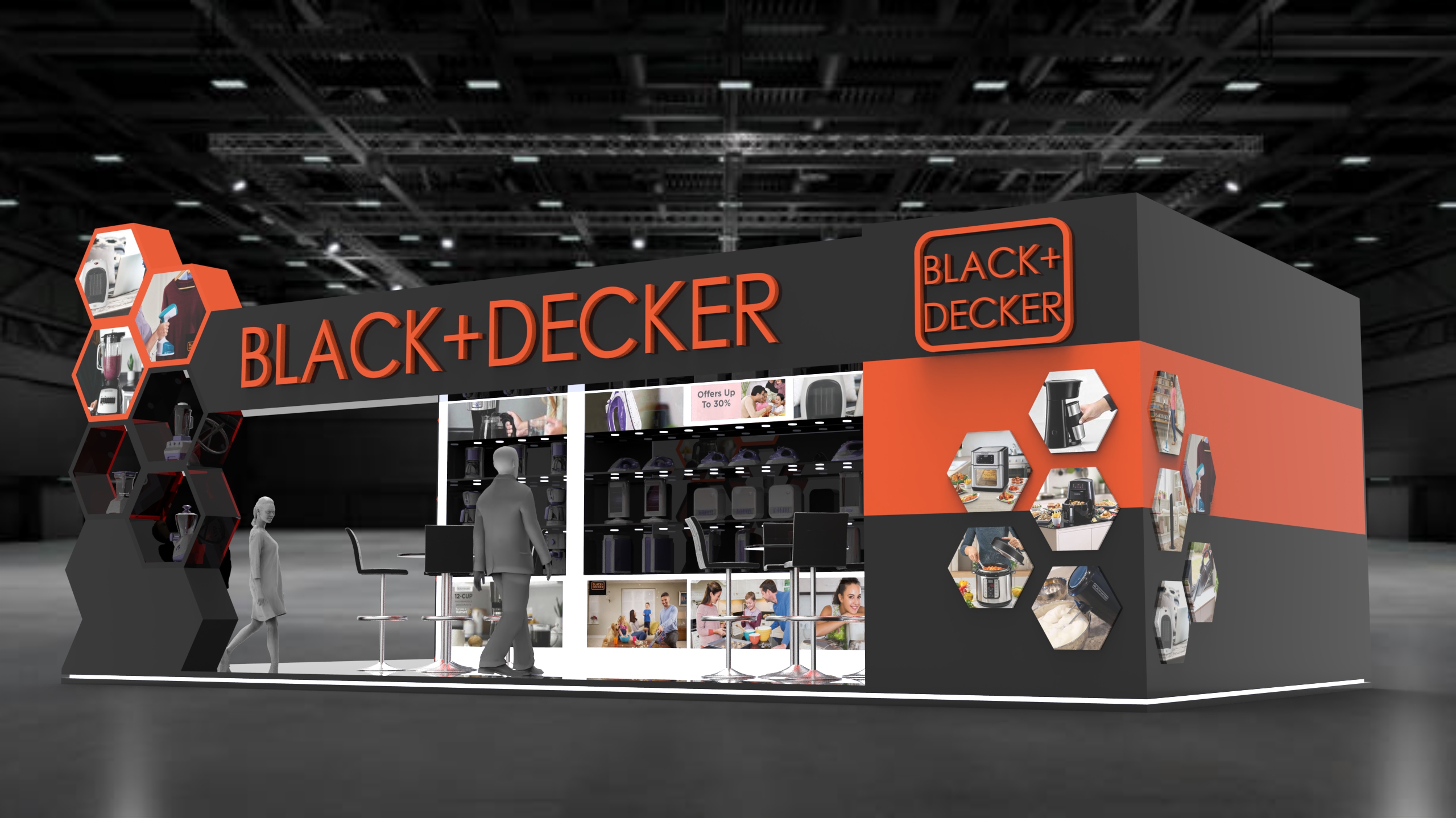 BLACK+DECKER: exhibition booth-4