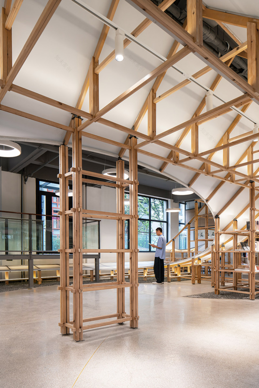 杭州“书山” – 新华书店余高店丨中国杭州丨植田·田之间建筑-31