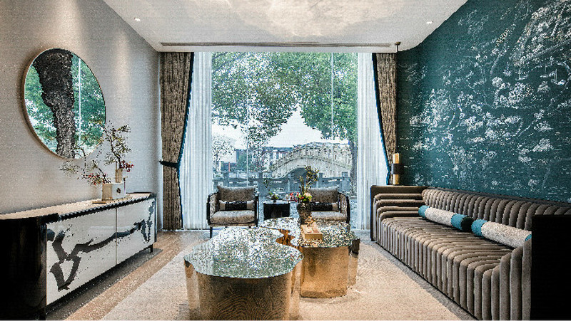 泰州鹊语桃源销售中心室内设计-30