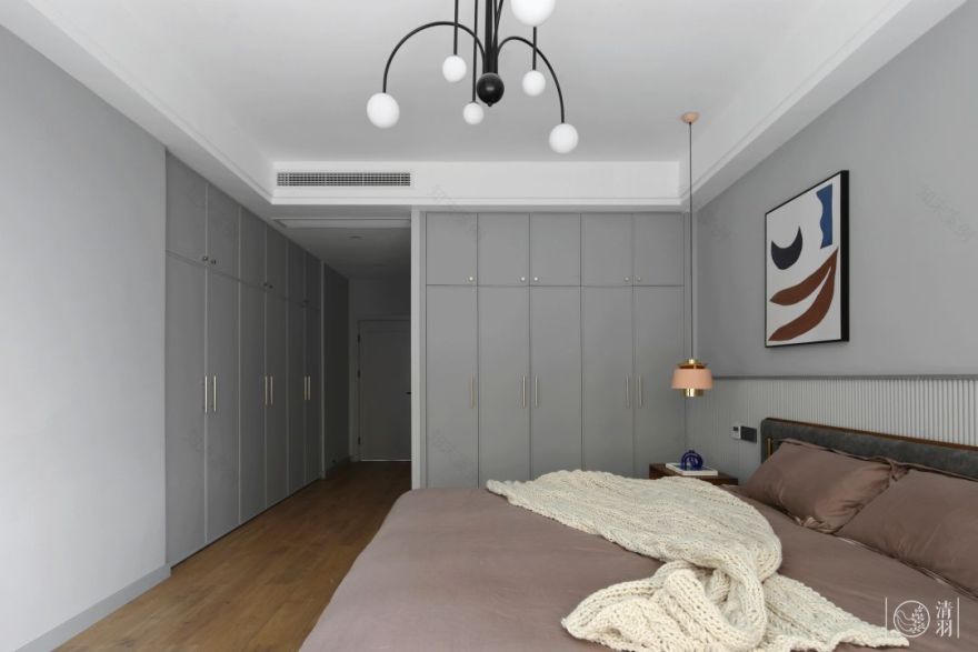 幸福诠释家的温暖——现代精致四口之家设计-65