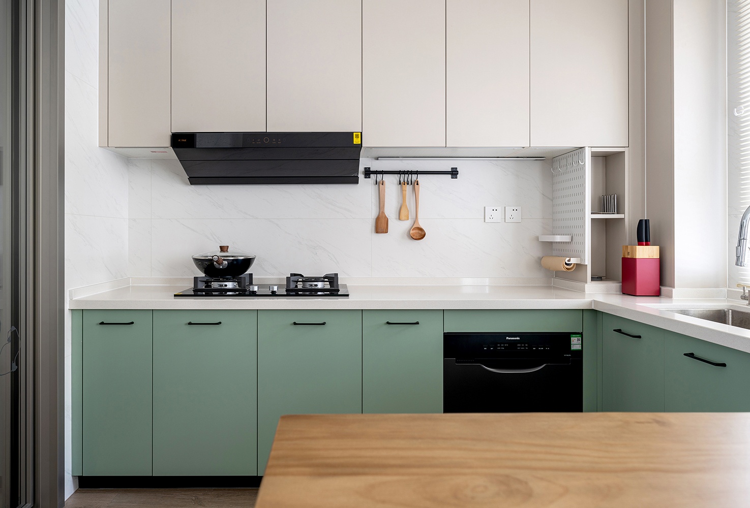 北京金隅学府89㎡复古原木风住宅设计丨中国北京丨久栖设计-31