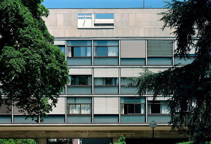 巴黎国际学生城瑞士 pavilion丨法国巴黎丨勒·柯布西耶-26