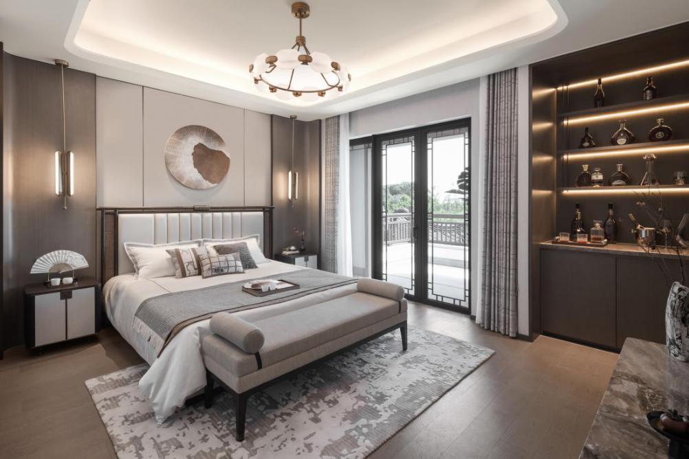 吴江春风湖滨下叠样板间丨柏恩(杭州)空间设计有限公司-31