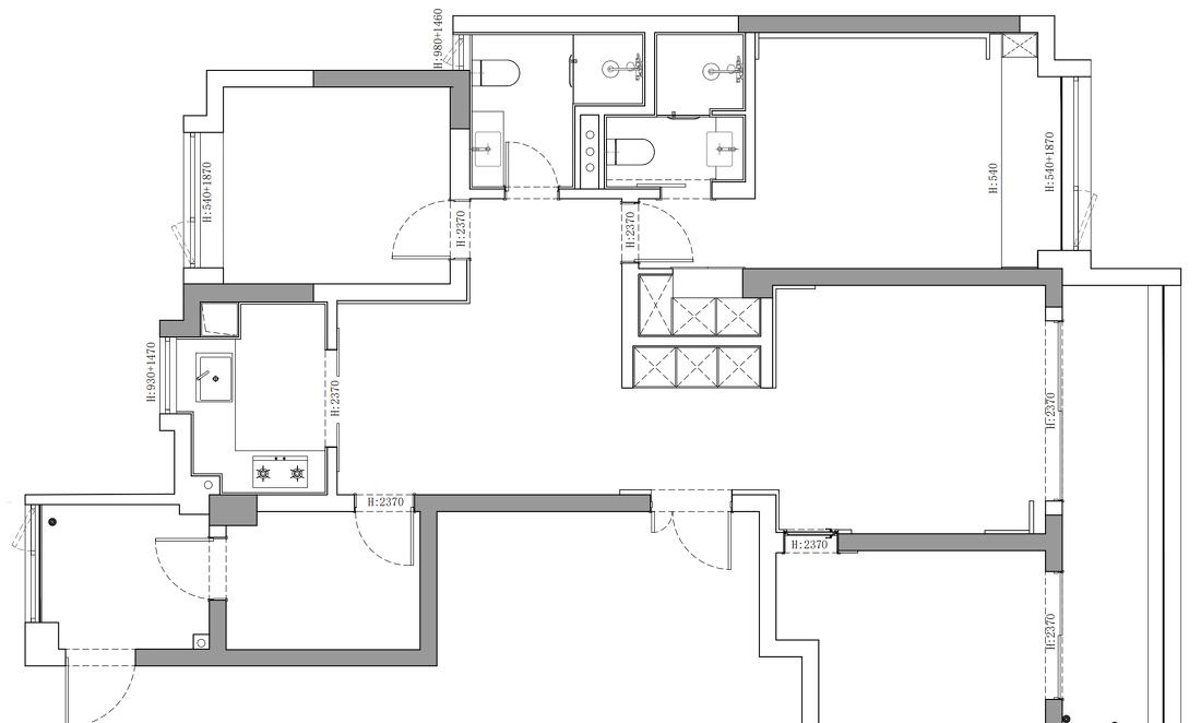 日式风格精装房改造丨菲拉设计-1