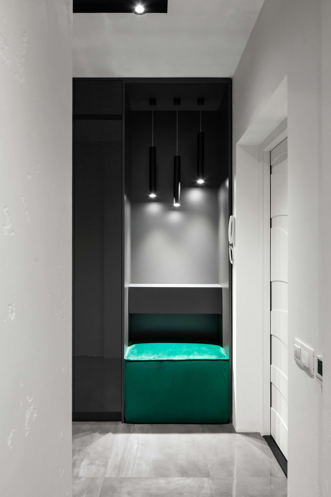 乌克兰 92㎡艺术气息住宅设计-46