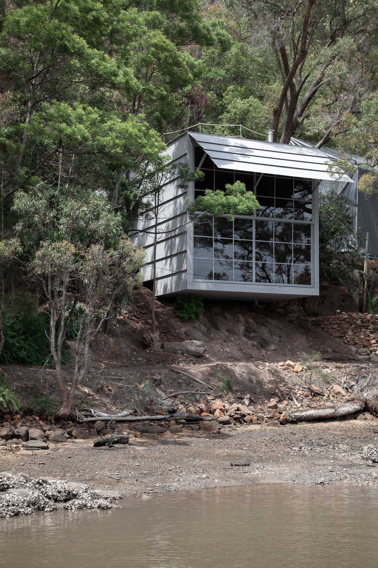 Marra Marra Shack 木结构玻璃房丨澳大利亚悉尼丨Leopold Banchini Architects-21