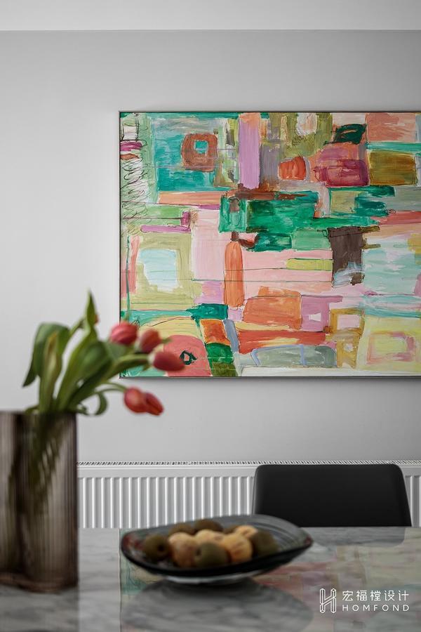 成都金地天府现代家居,四室两厅全案设计-16