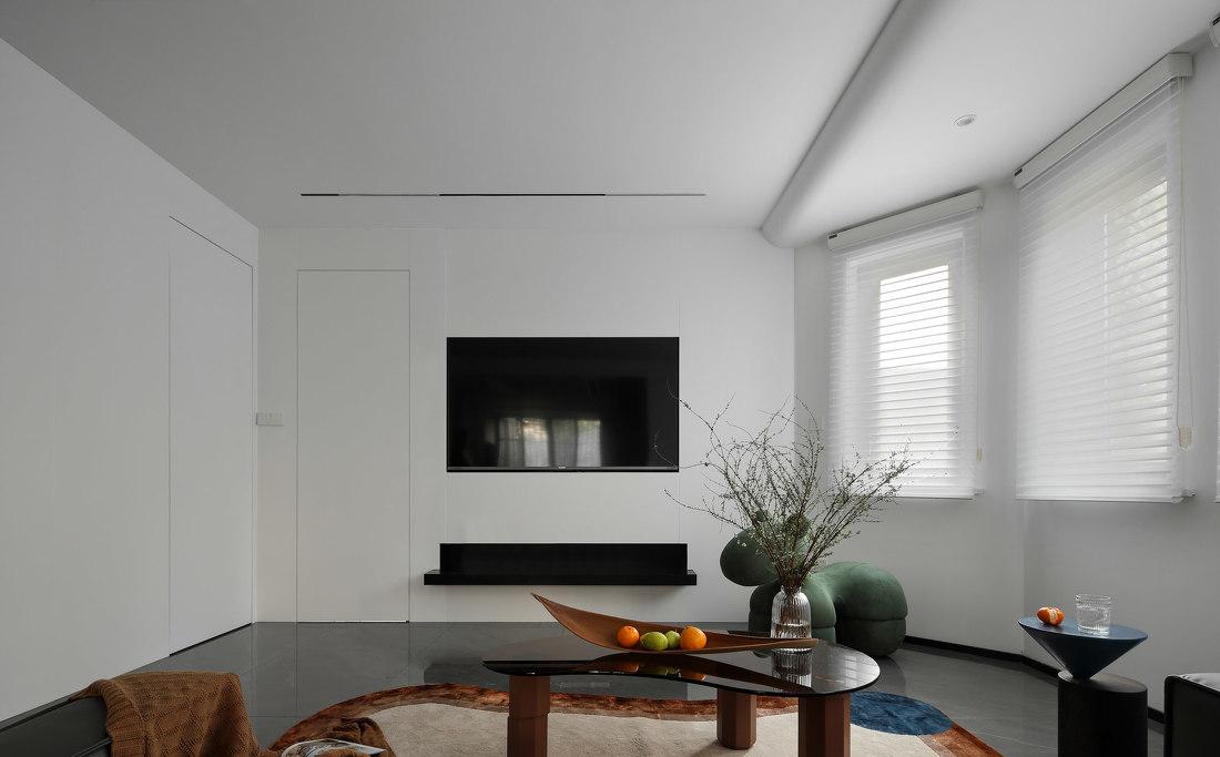 97㎡简约婚房设计-12