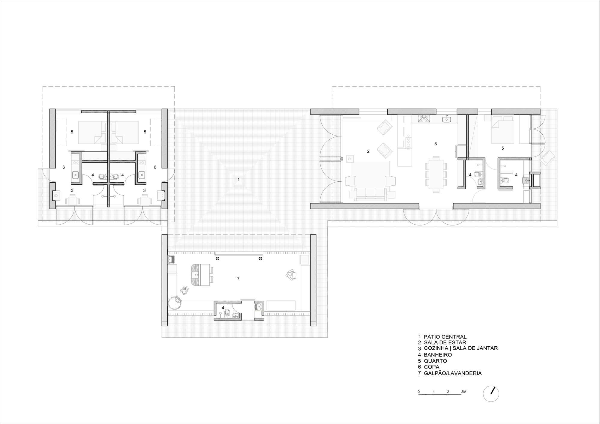 瓜普鲁武露台屋丨巴西丨Estudio Piloti Arquitetura-25