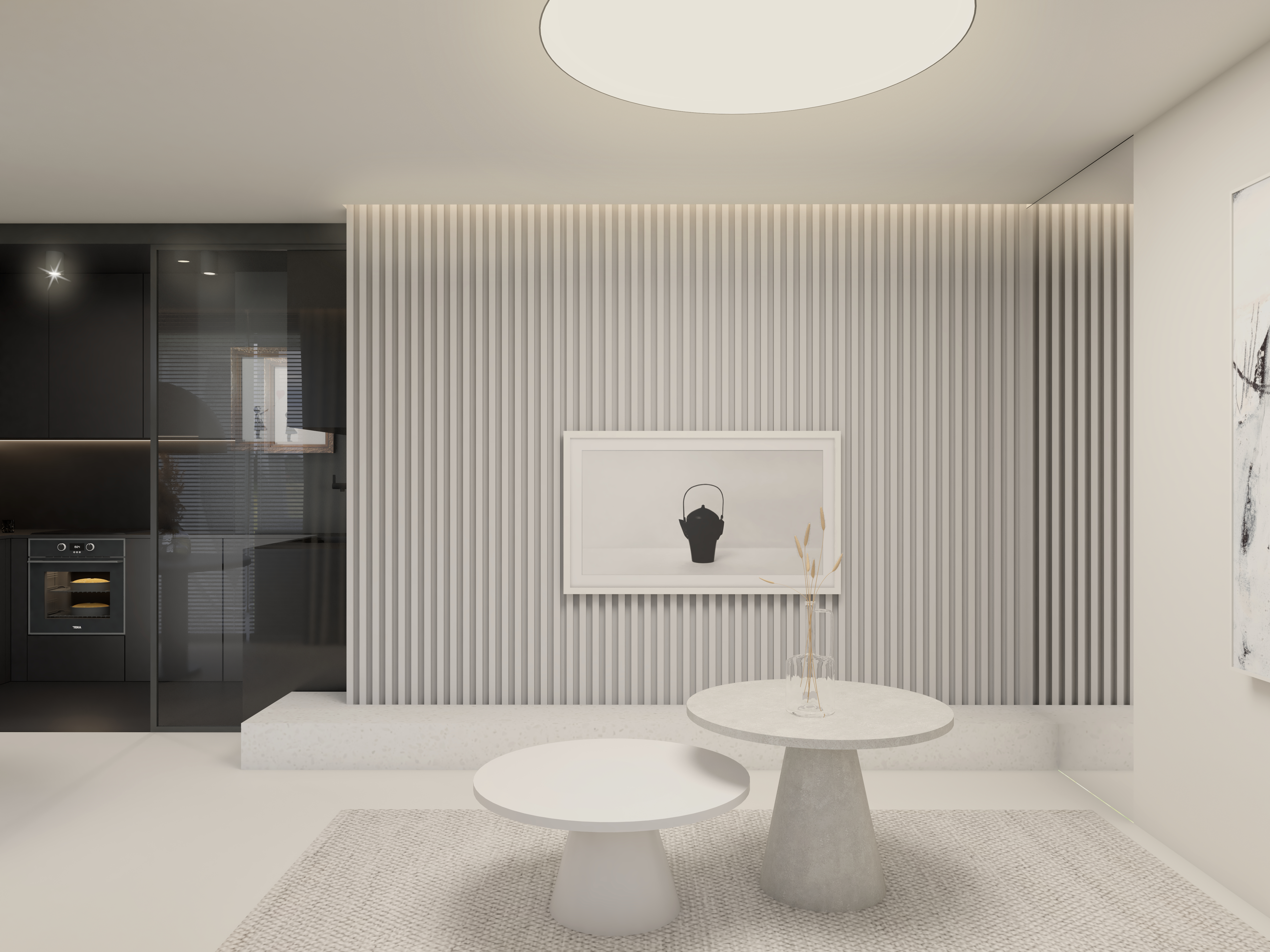 MODERN MONOCHROMATIC APARTMENT-5