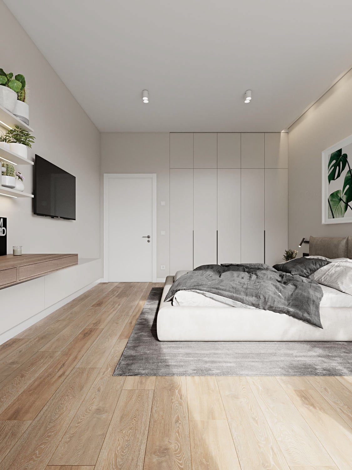 乌克兰104㎡现代简约风公寓设计-12