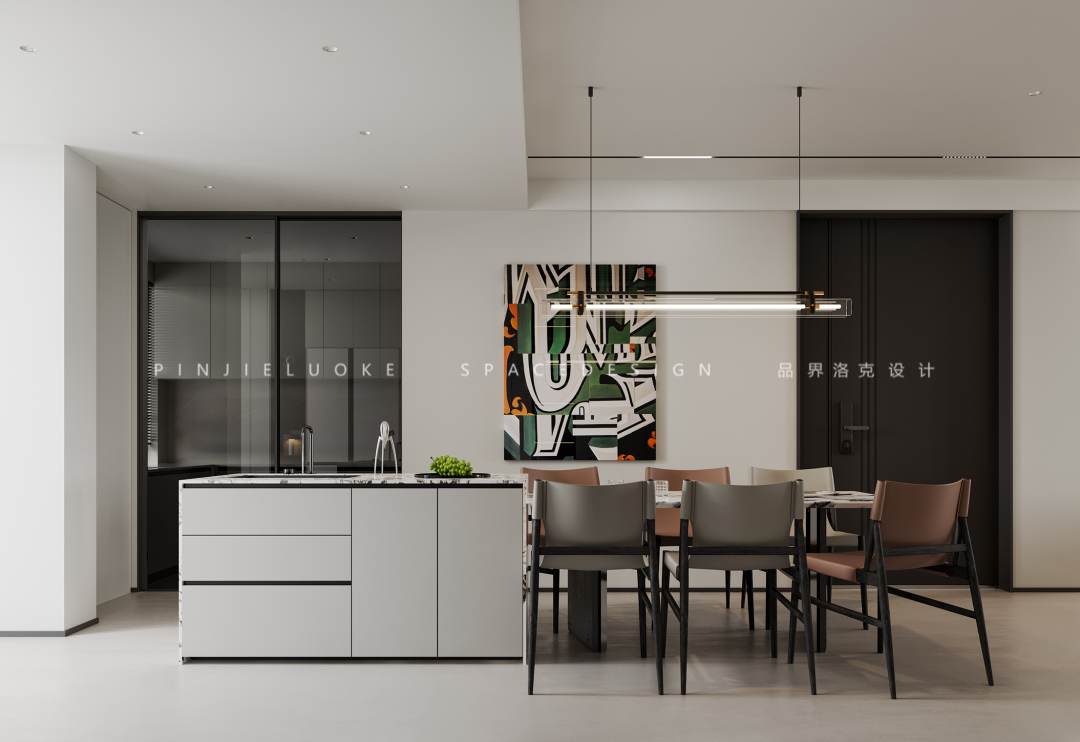 沣水云间 140㎡慵懒氛围住宅设计丨品界洛克-12