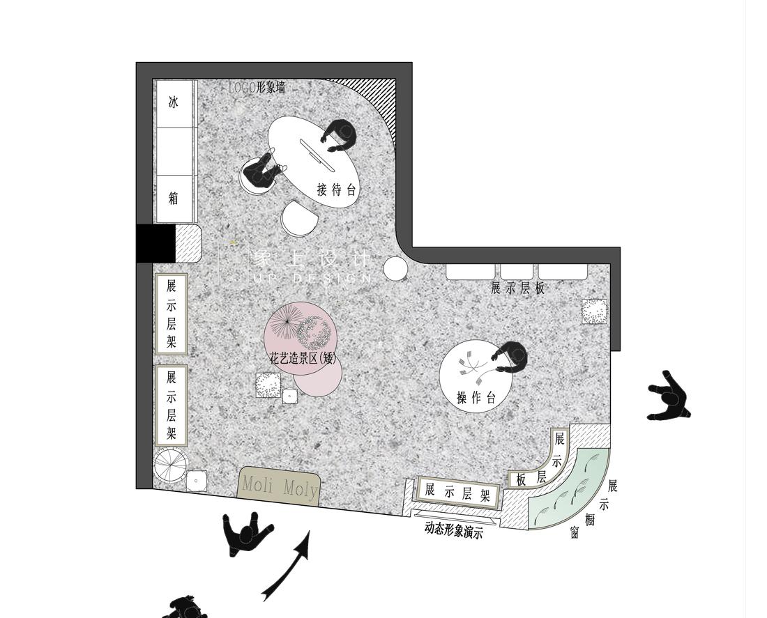 北欧轻奢风 MOLI MOLY 花店 | 设计诠释生活美学-18